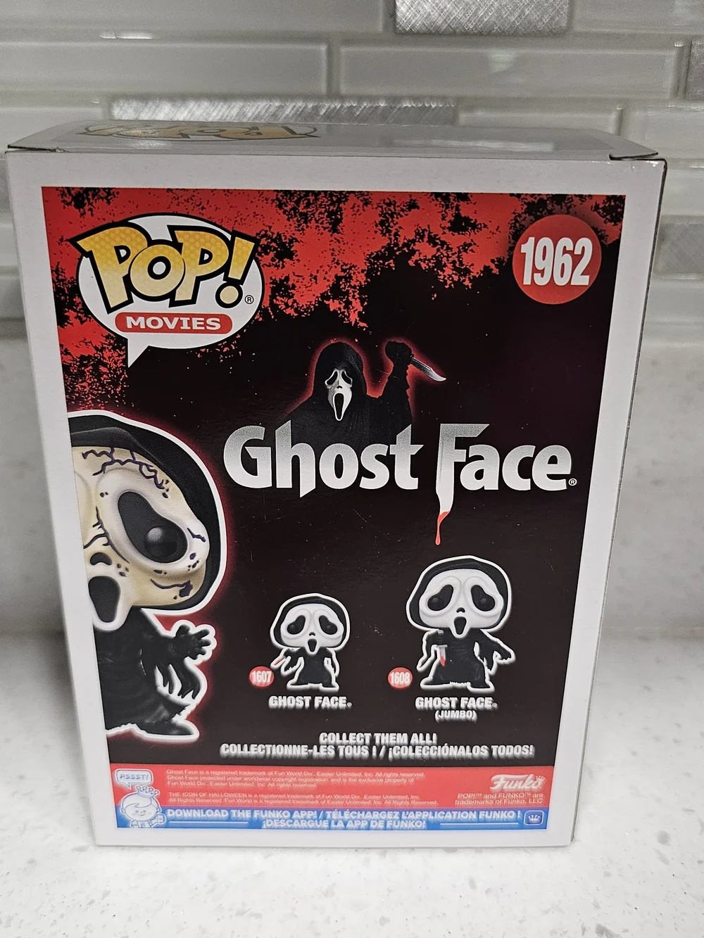 Funko POP! Ghost Face #1962 (Distressed Mask) Target Con 2026 Exclusive - Picture 5 of 7